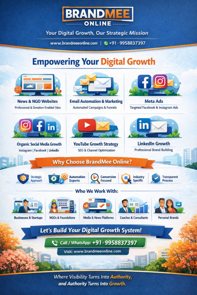 BrandMee Online A4 Size Ad